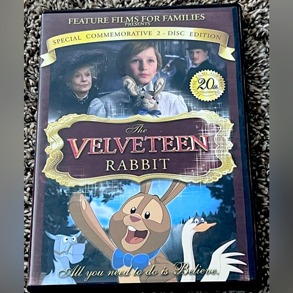 ❗️5/$10 - The Velveteen Rabbit DVD - Picture 1 of 3